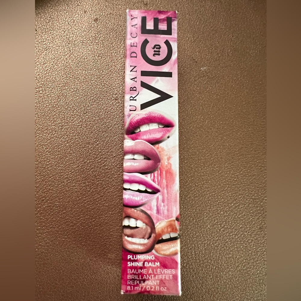 🆕Urban Decay Vice Plumping Shine Juicy Lip Balm Coconut Water Lip Plumping - Picture 7 of 7